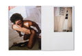 Open photography book "Hola Mi Amol" by SPBH Editions showing vibrant images and artistic layout pages.