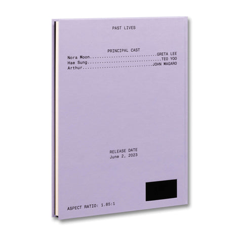 Past Lives Screenplay Book