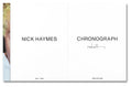 Close-up of a Chronograph photography book by SPBH Editions featuring detailed cover design and high-quality print.