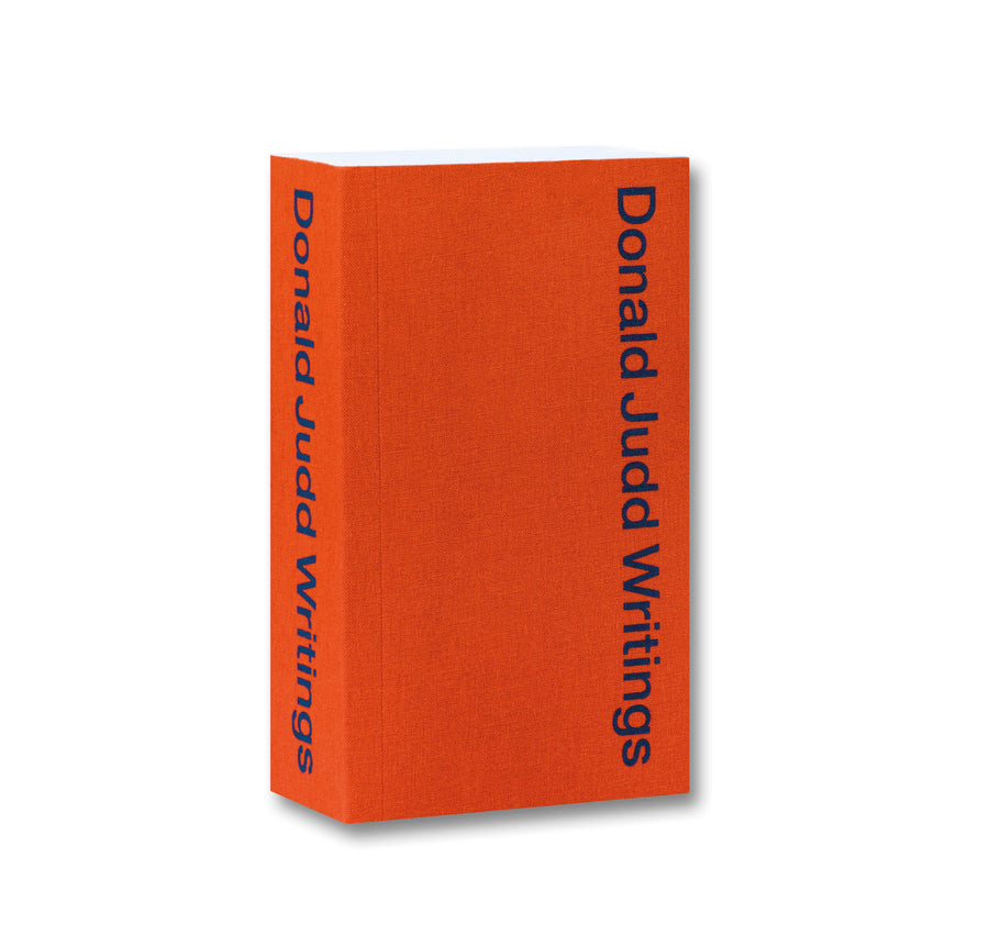 Donald Judd Writings - MACK