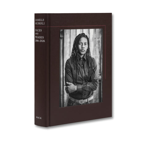 Cover of Faces and Phases photography book by MACK, featuring abstract portraits and artistic images on the front page.