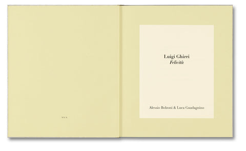 Luigi Ghirri Felicità