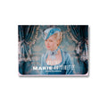 Making Marie Antoinette postcards stationery from IMPORTANT FLOWERS featuring elegant vintage design on the back of a postcard