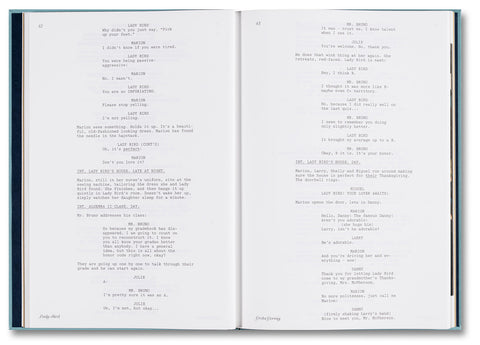 Lady Bird Screenplay Book - MACK