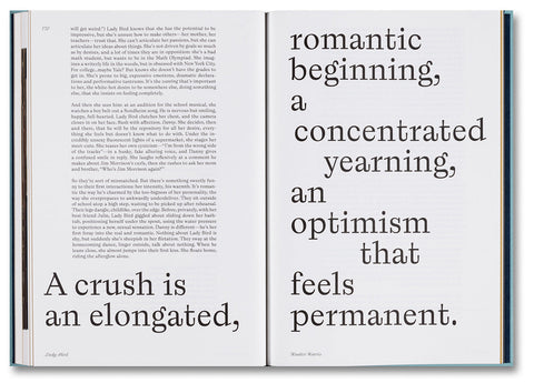 Lady Bird Screenplay Book - MACK