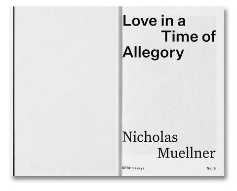 Love in a Time of Allegory