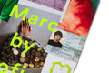 Close-up of Marc by Sofia film books by A24, showing detailed cover design and textured pages.