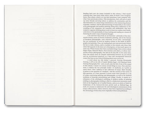 Painting Photography Painting: Selected Essays
