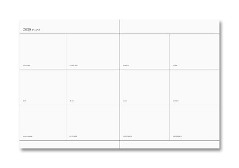 The Important Flowers Planner 2027