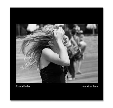 Cover of American Teen photography book by Important Flowers featuring vibrant teenage portrait images on a colorful cover.