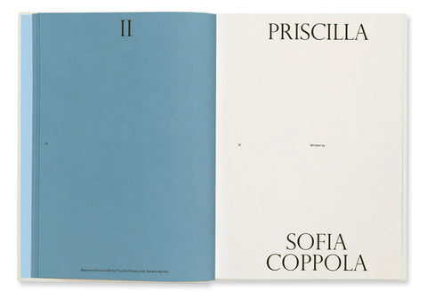Priscilla Screenplay Book