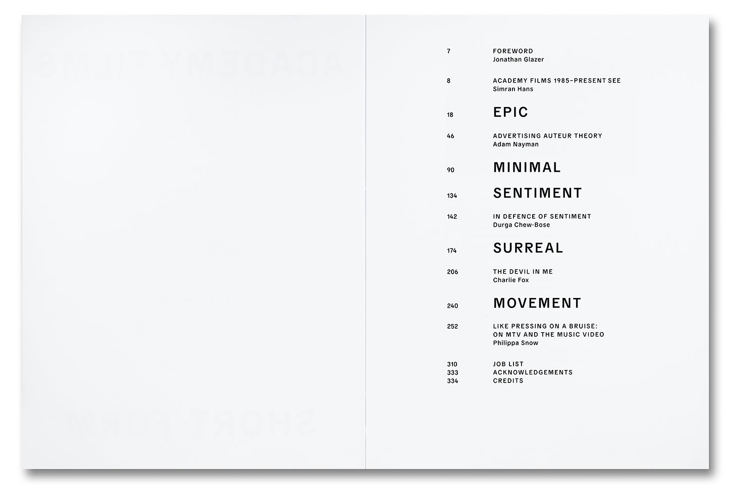 【未開封】SHORT FORM:40 YEARS OF MUSIC VIDEOS Short Form: 40 Years of Music Videos, Ads, and the Art of Moving Image