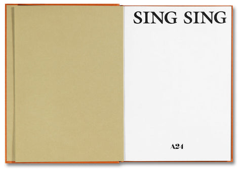 Sing Sing Screenplay Book