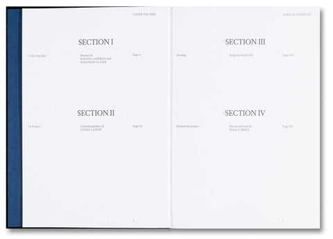 Under the Skin Screenplay Book - MACK