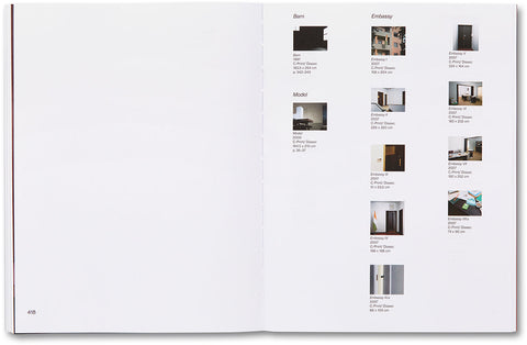 Open art book "House of Card" by MACK featuring colorful abstract card illustrations on glossy pages.