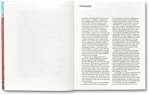 The Map and The Territory  Luigi Ghirri [Hardback] - MACK