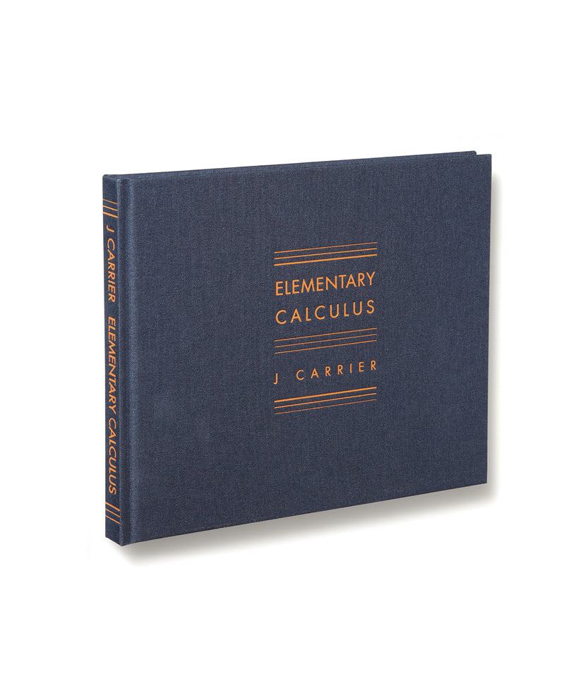 Elementary Calculus <br> J Carrier - MACK