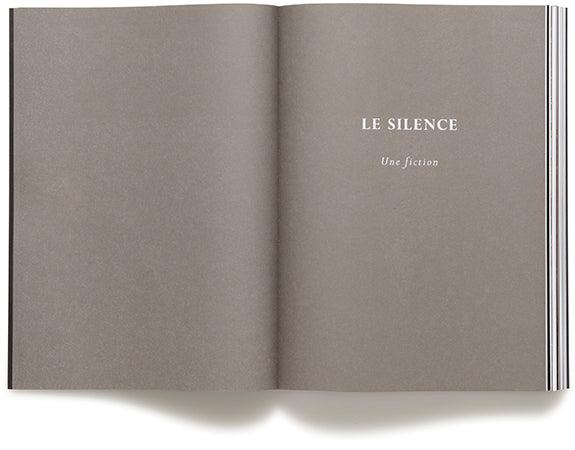 LE SILENCE Une fiction <br> Cristiano Raimondi (ed.) & Simone Menegoi (ed.) - MACK